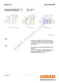 GW JTLPS1.EM-KKKM-XX51-1-150-R33 Datasheet Page 17