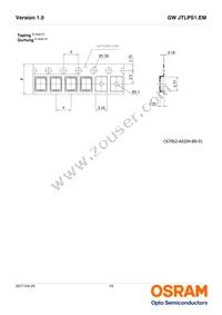 GW JTLPS1.EM-KKKM-XX51-1-150-R33 Datasheet Page 19