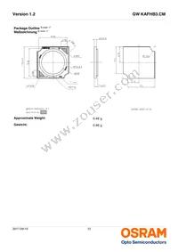 GW KAFHB3.CM-QURP-40S3 Datasheet Page 12