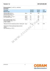 GW KAFJB3.EM-SQSR-65S3-T02 Datasheet Page 4