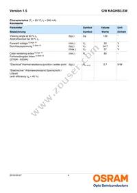GW KAGHB3.EM-RSRT-40S3-T02 Datasheet Page 4