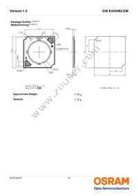 GW KAGHB3.EM-RSRT-40S3-T02 Datasheet Page 13