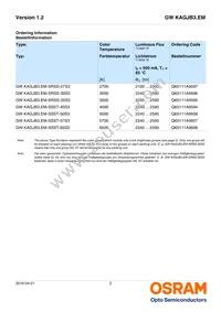 GW KAGJB3.EM-SSST-57S3-T02 Datasheet Page 2