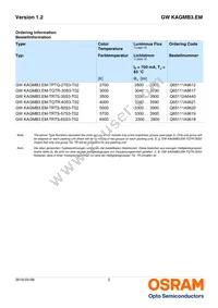 GW KAGMB3.EM-TQTR-35S3-T02-M Datasheet Page 2