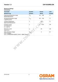 GW KAGMB3.EM-TQTR-35S3-T02-M Datasheet Page 3