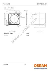 GW KAGMB3.EM-TQTR-35S3-T02-M Datasheet Page 13