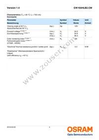 GW KAHLB2.CM-STSU-30S3 Datasheet Page 4