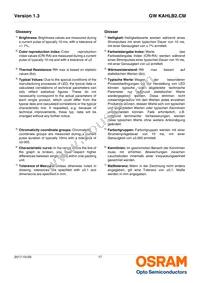 GW KAHLB2.CM-SUTP-30B3-T02 Datasheet Page 17