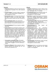 GW KAHLB2.DM-TPTQ-32B3-T02 Datasheet Page 17