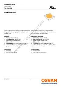 GW KAHLB2.EM-TRTS-40S3-T02 Datasheet Cover