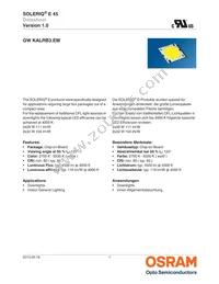 GW KALRB3.EM-TUUQ-65H4 Datasheet Cover