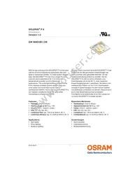 GW MAEGB1.CM-QPQS-40S3-0-T02 Datasheet Cover