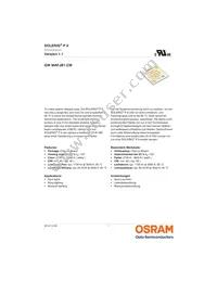 GW MAFJB1.CM-RUSS-40S3 Datasheet Cover