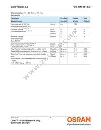 GW MAFJB1.EM-SPST-50S3 Datasheet Page 4