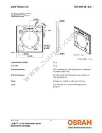 GW MAFJB1.EM-SPST-50S3 Datasheet Page 12