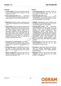 GW P7LM32.EM-QTRP-XX56-1-300-R18 Datasheet Page 23