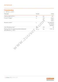 GW P9LR35.EM-M1M6-XX53-1-180-R18 Datasheet Page 4