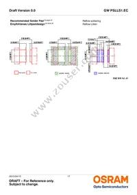 GW PSLLS1.EC-HPHR-5L7N-1 Datasheet Page 17