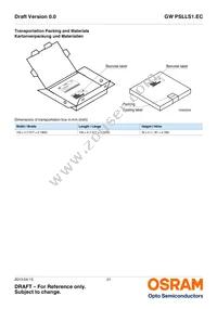 GW PSLLS1.EC-HPHR-5L7N-1 Datasheet Page 21