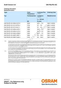 GW PSLPS1.EC-KULQ-5R8T-1 Datasheet Page 2