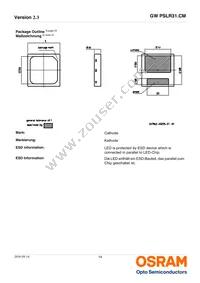 GW PSLR31.CM-KULQ-XX55-1 Datasheet Page 14