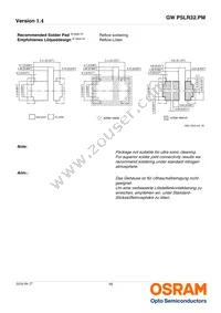 GW PSLR32.PM-LXL1-XX53-1-150-R18 Datasheet Page 16