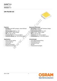 GW PSLRS1.EC-LRLT-6P7P-1-150-R18-XX Datasheet Cover