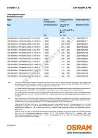 GW PUSRA1.PM-N3N5-A333-1-700-R18 Datasheet Page 2