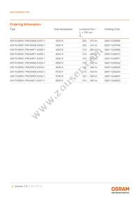 GW PUSRA1.PM-N4N6-XX55-1-700-R18-XX Datasheet Page 2