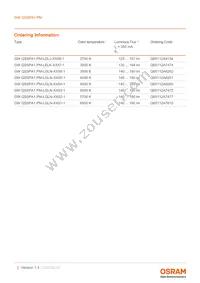 GW QSSPA1.PM-LGLN-A636-1-350-R18 Datasheet Page 2