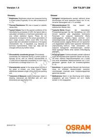 GW T3LSF1.EM-LRLT-40S5-1 Datasheet Page 17