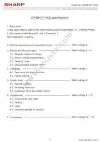 GW6BMG40HD6 Datasheet Page 3