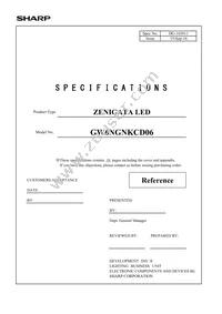 GW6NGNKCD06 Datasheet Cover