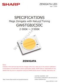 GW6TGBJC50C Datasheet Cover