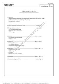 GW6TGCBG40C Datasheet Page 3