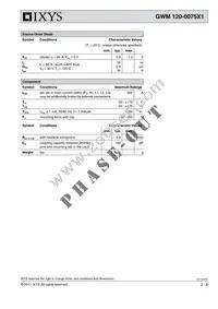 GWM120-0075X1-SMDSAM Datasheet Page 2