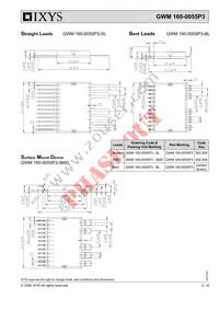 GWM160-0055P3 Datasheet Page 3