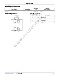 GWS9294 Datasheet Page 2