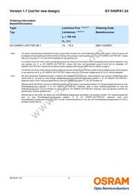 GY DASPA1.23-FTGP-36-1-100-R18 Datasheet Page 2