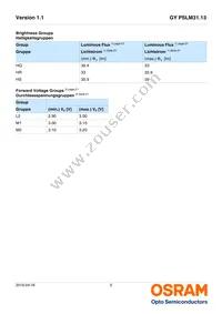 GY PSLM31.13-HQHS-5F5G-L2M2-100-R18 Datasheet Page 5