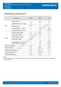 H11A1M-V Datasheet Page 2