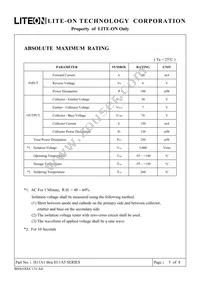 H11A5 Datasheet Page 5