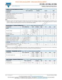 H11B2-X009T Datasheet Page 2