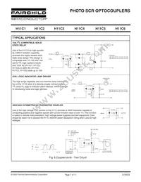 H11C6W Datasheet Page 7