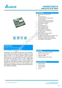 H48SC28016NNFH Datasheet Cover