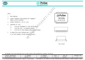 H6103NLT Datasheet Cover