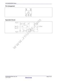 HA1630S04CMEL-E Datasheet Page 2