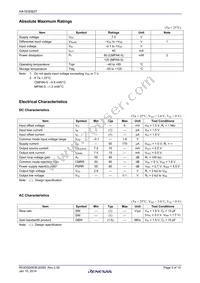 HA1630S07CMEL-E Datasheet Page 3