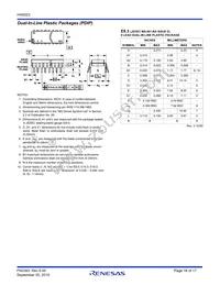 HA5023IPZ Datasheet Page 16