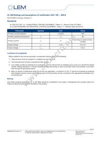 HAC100-S Datasheet Page 2